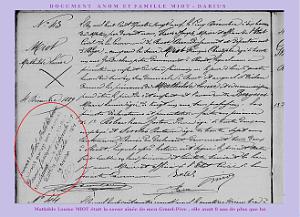 GUERRE DE 14-18 FRANCOIS DARIUS EPOUX DE MATHILDE LOUISE MIOT (2)